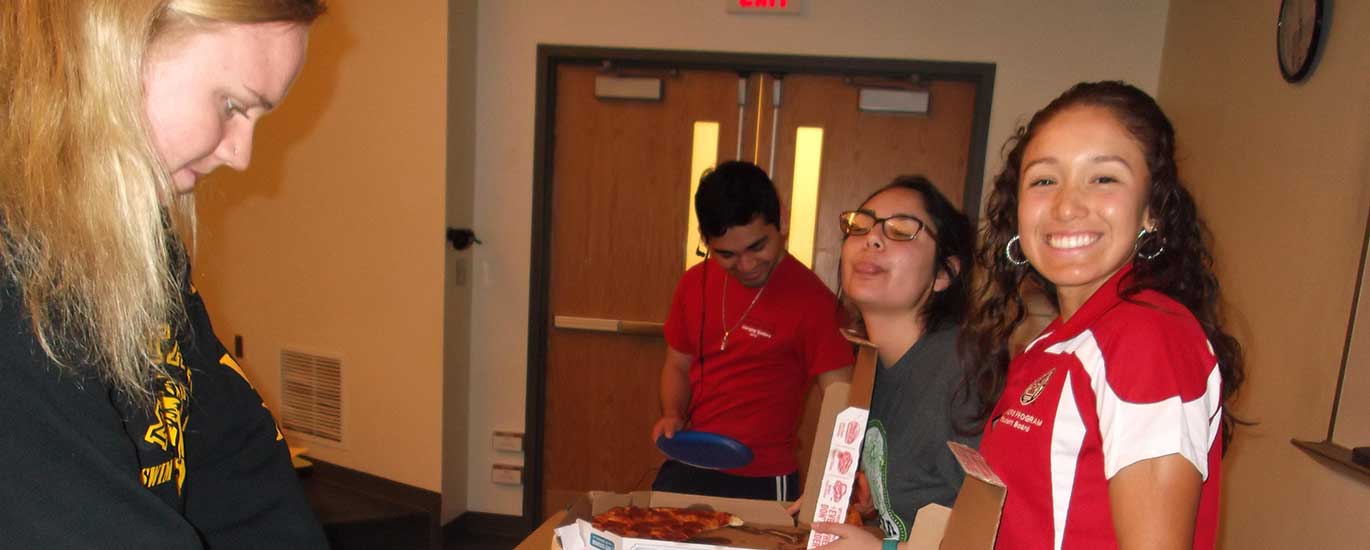 honors students posing